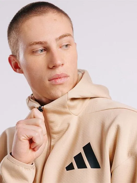 Eco Conscious Dyes Jungle style Z.N.E. Full-Zip Hooded Track Jacket