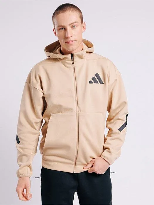 Z.N.E. Full-Zip Hooded Track Jacket Elasticated Waistband concert outfit