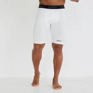 Back pockets Vanquish Utility White Base Layer Shorts
