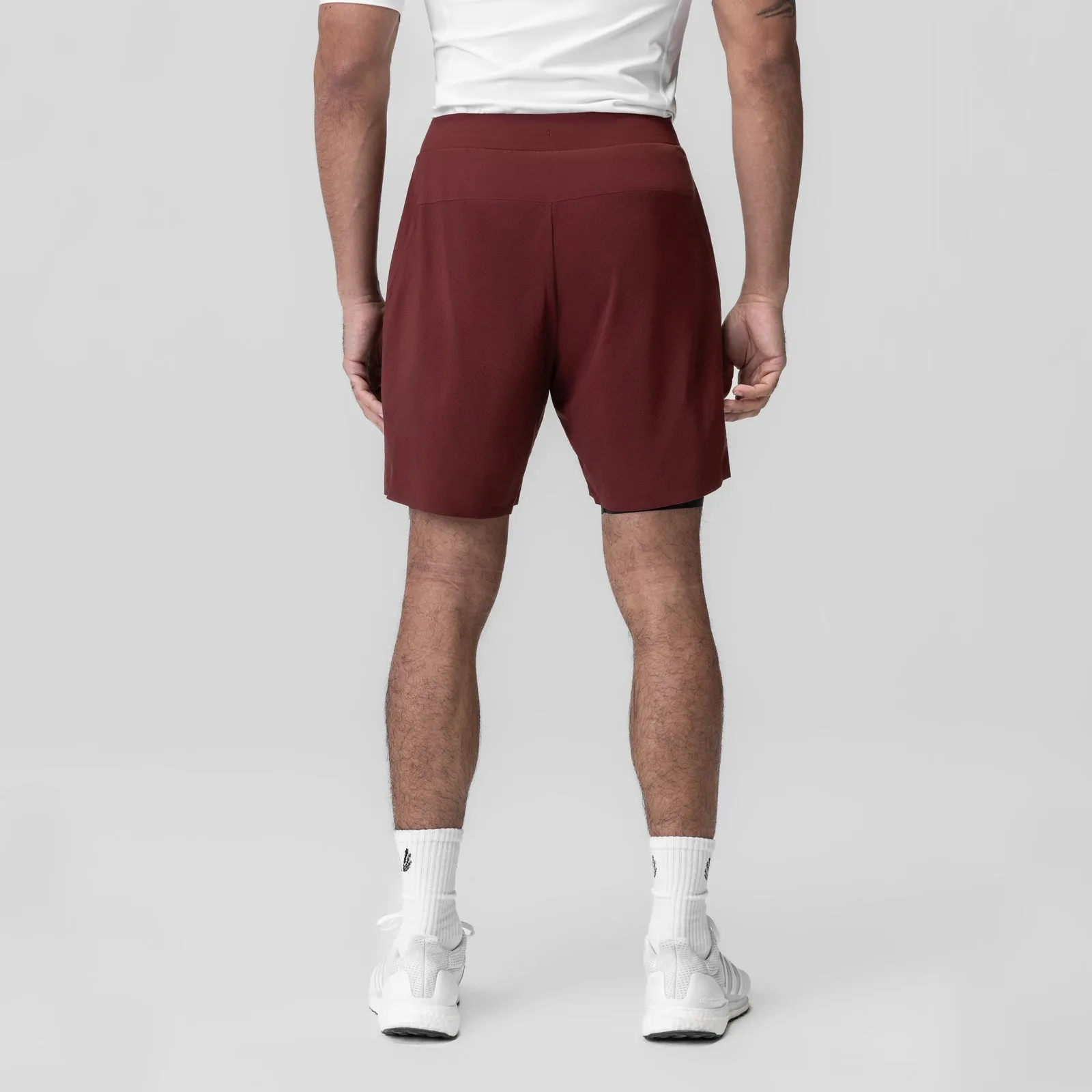 1028. Aerotex? Bonded 7" Liner Short - Crimson Outdoor Layer TearResistantBuild