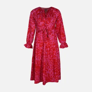 WOMEN FLORAL LONG DRESS Travel Light OdorResistant