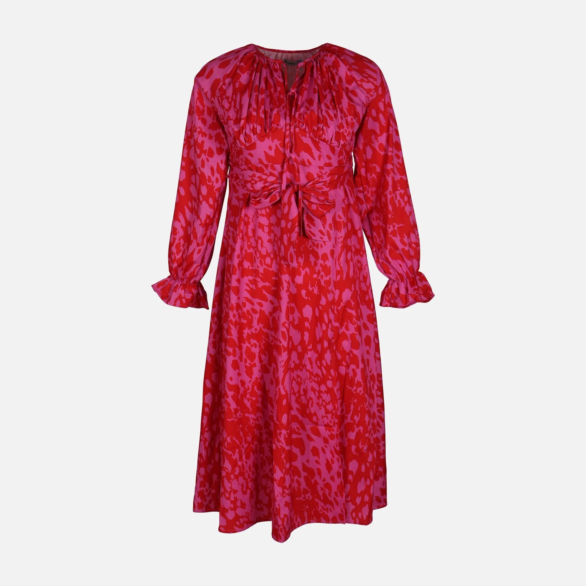SoftTouch Texture Suburb Ease WOMEN FLORAL LONG DRESS