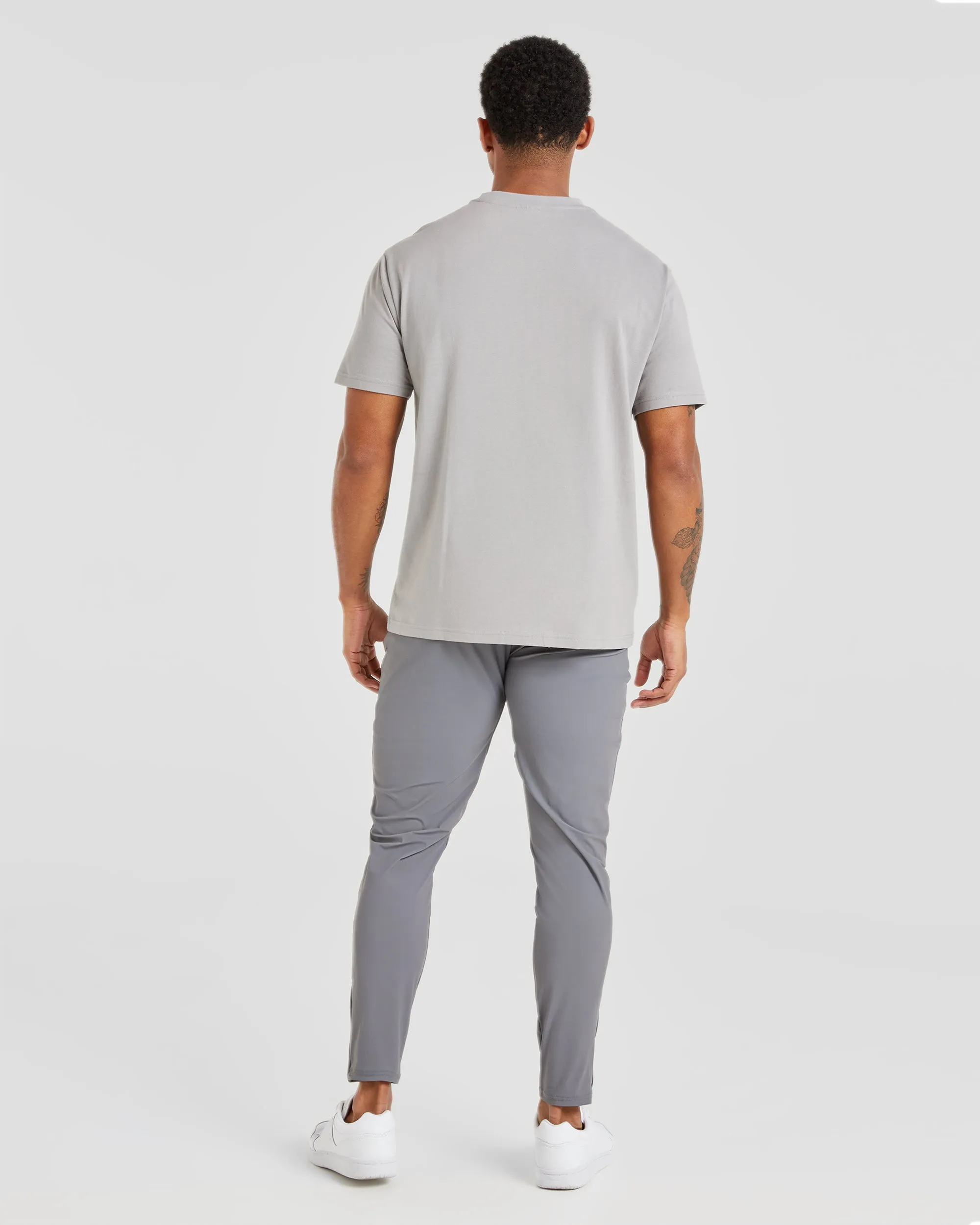 Soft Stretch Ascend Zip Joggers - Grey