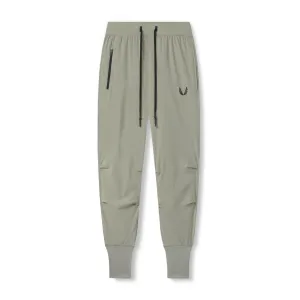 0826. Tetra-Lite? High Rib Jogger - Sage Daywear Easy Care Fabric