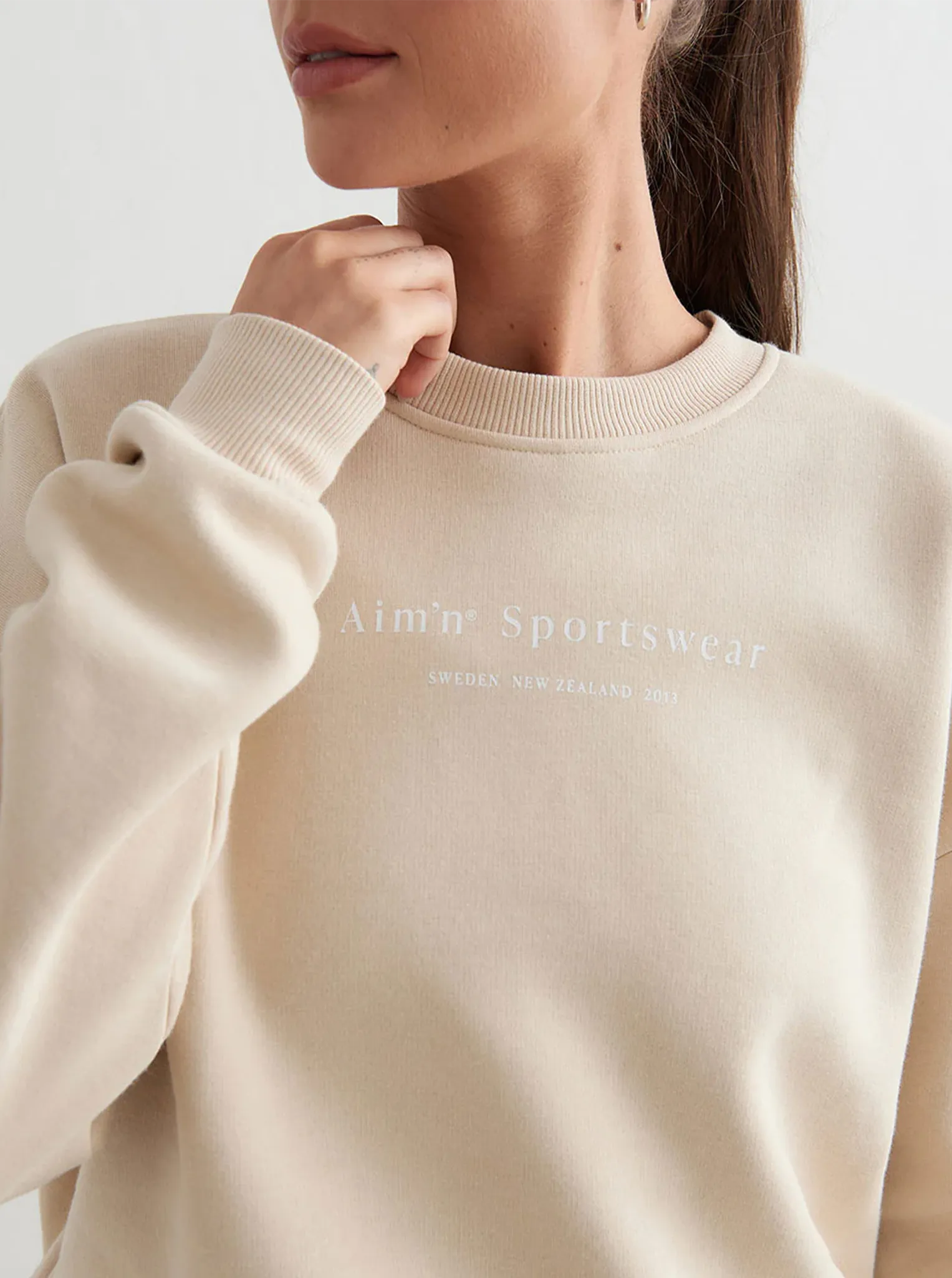 Gothic style Caf?? Au Lait Serif Sweatshirt