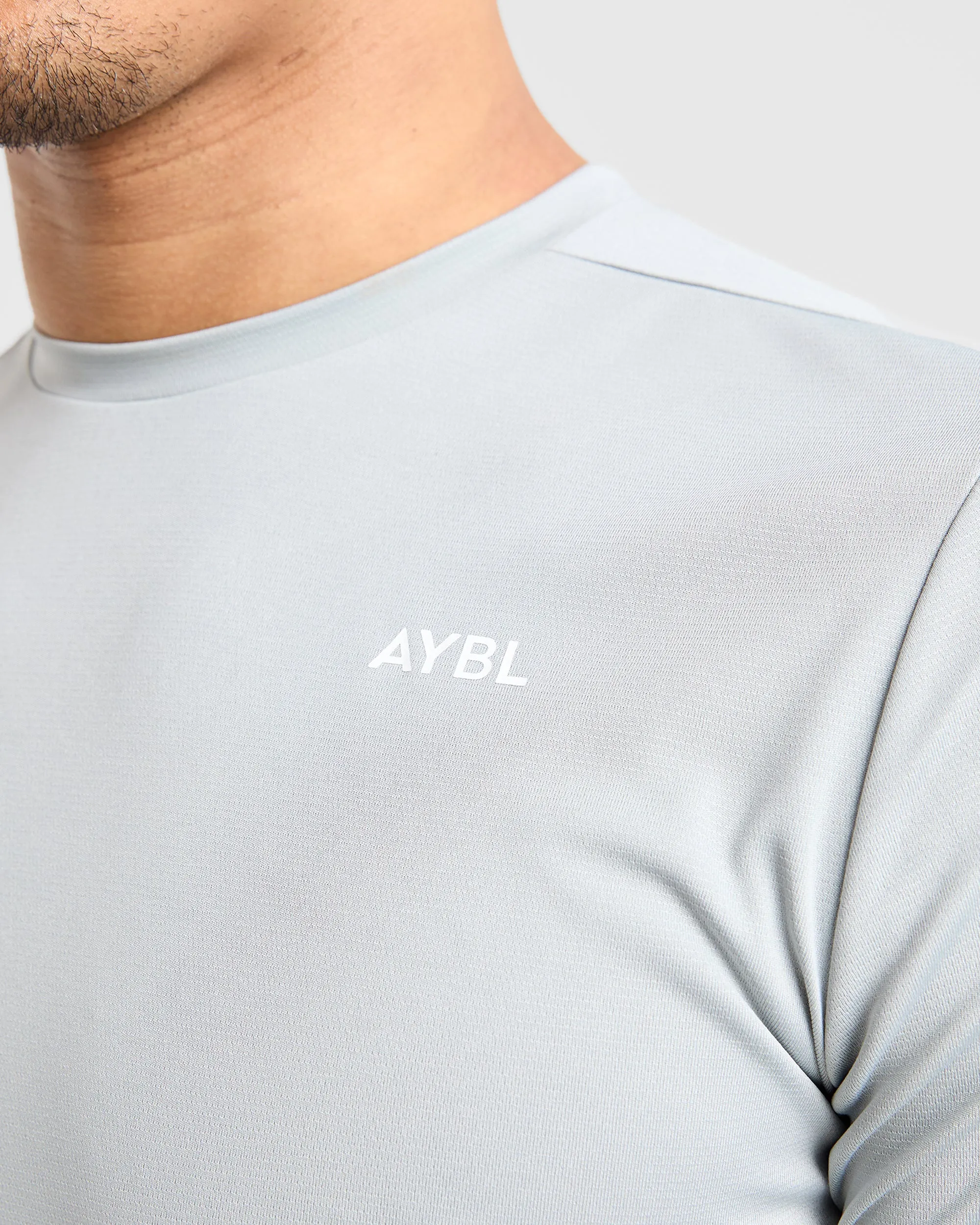 Origin T Shirt - Light Grey Recycled Polyester Thread Neutral Color