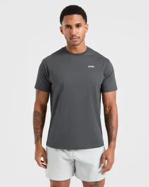 Modern Trend Look Essential T Shirt - Smoke Grey