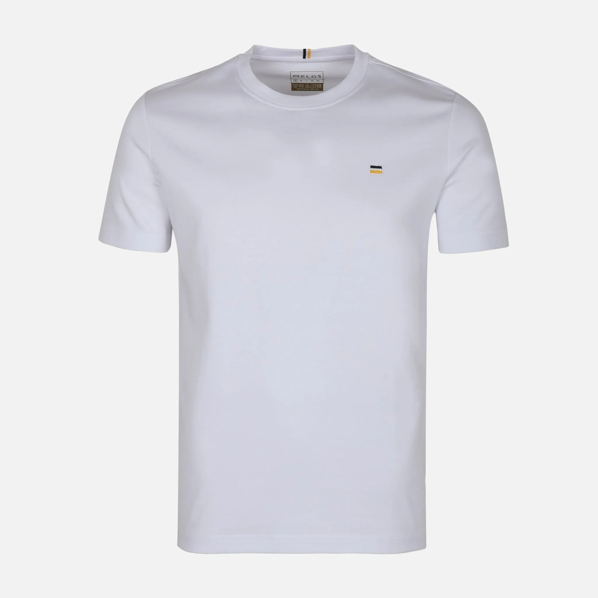 MEN T-SHIRT ROUND NECK REGULAR FIT Fine Weave VentilatedKnit