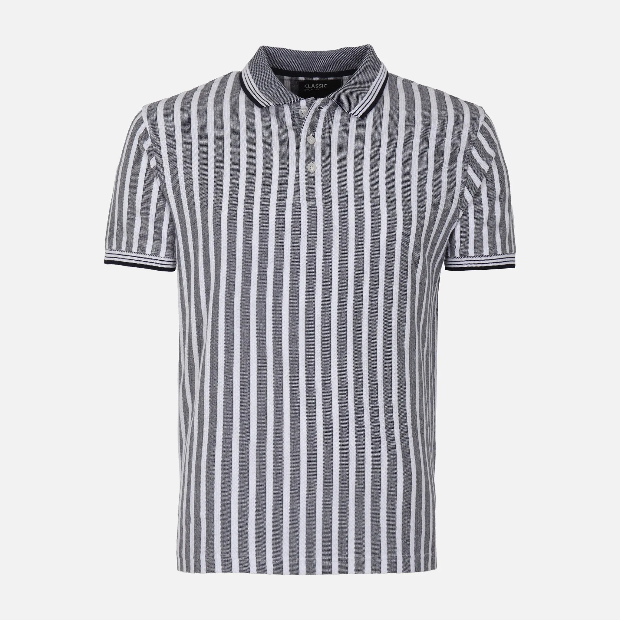 MatteFinishTexture MEN T-SHIRT-POLO REGULAR FIT
