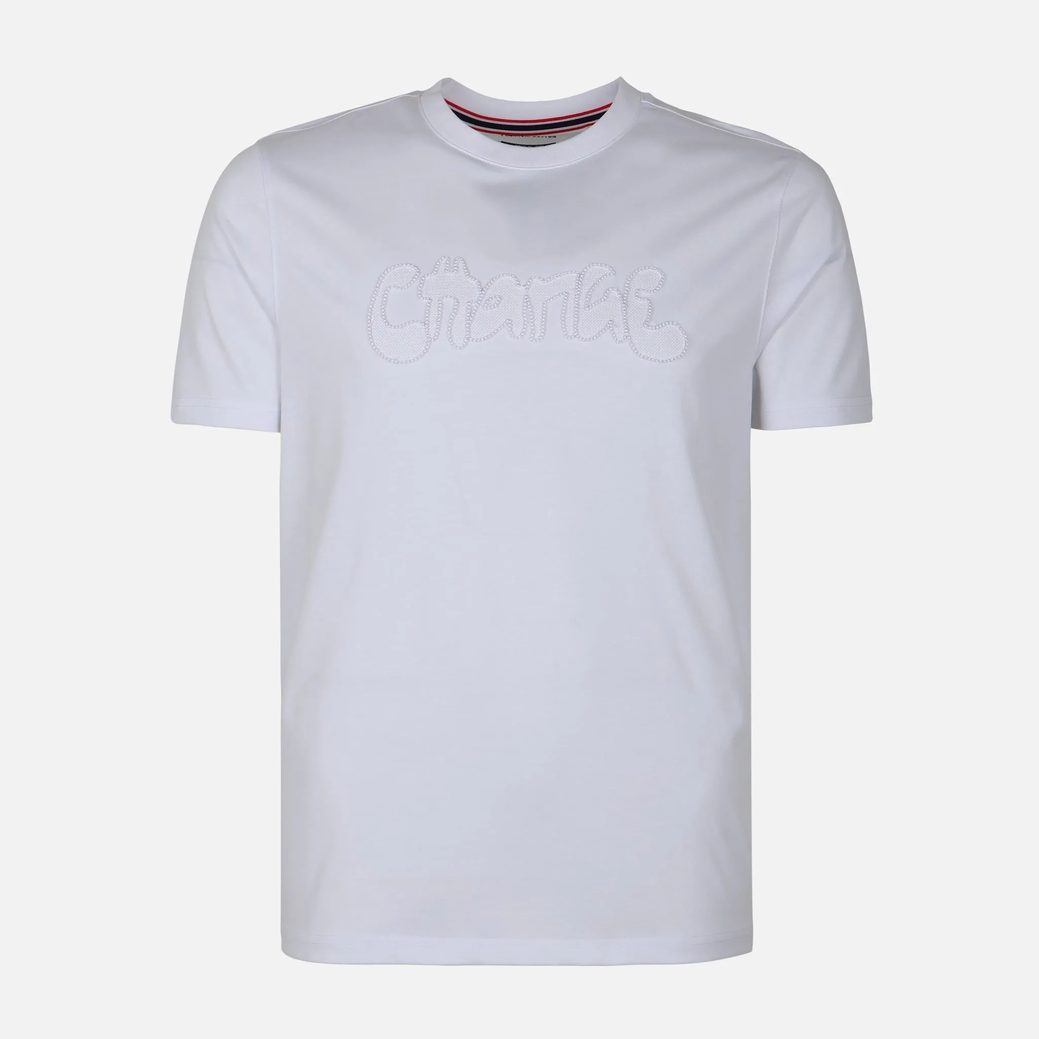 RecycledPolyester MEN T-SHIRT ROUND NECK REGULAR FIT