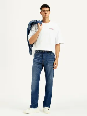 Men's 541 Blue Athletic Tapered Fit Mid Rise Jeans Autumn Days Parent Style