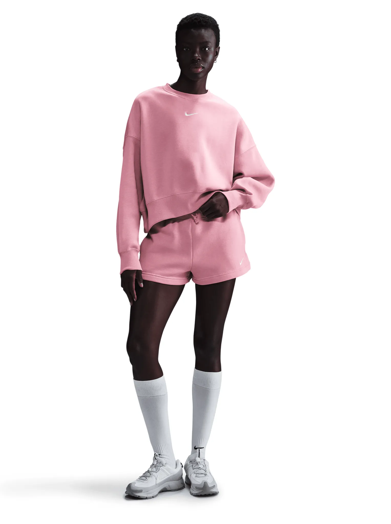 Sportswear Phoenix Fleece Oversized Crew-Neck Sweatshirt Street Spirit Runway Inspired