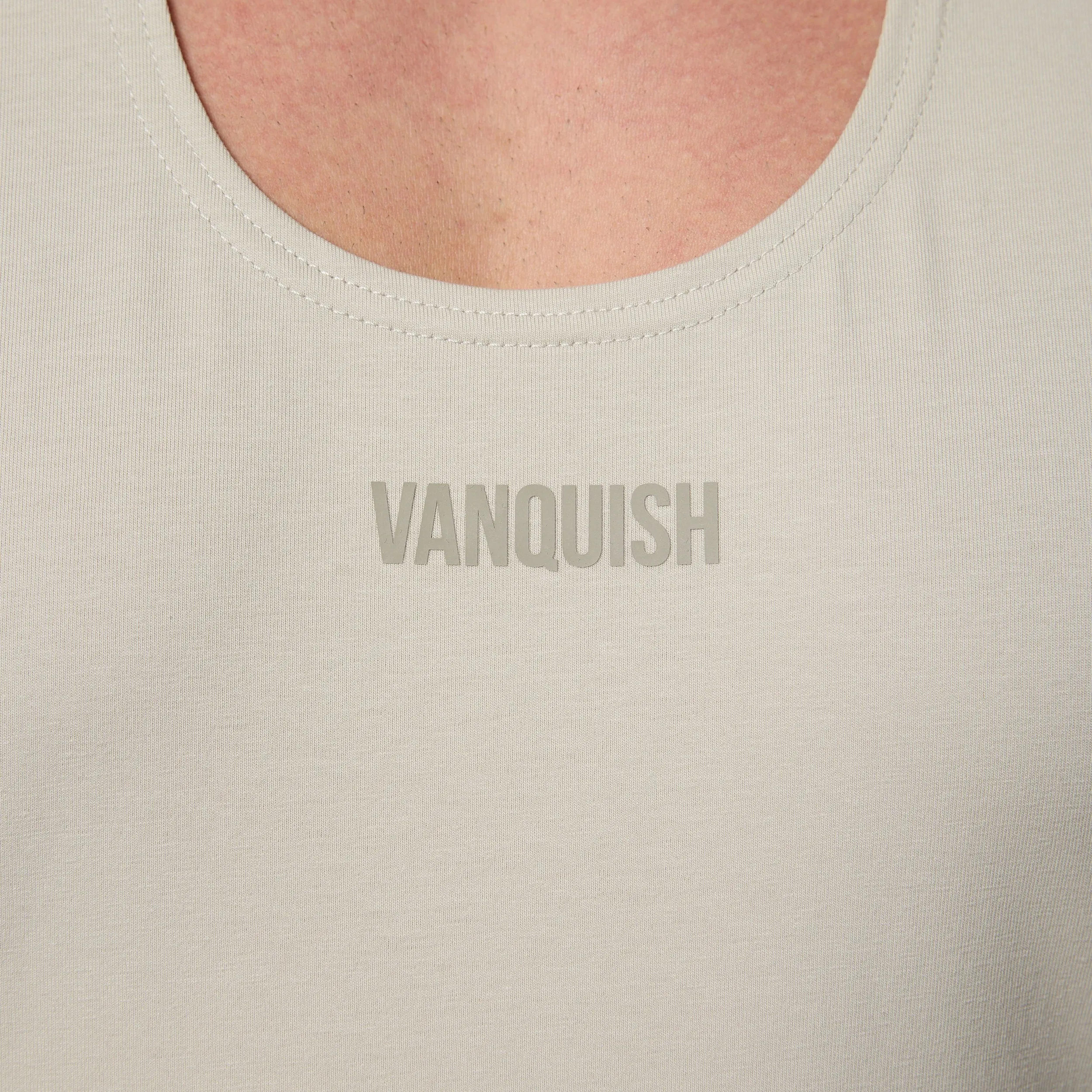 Vanquish Essential V2 Stone Stringer Vest Flex Fit Armholes All Day Comfort Fit