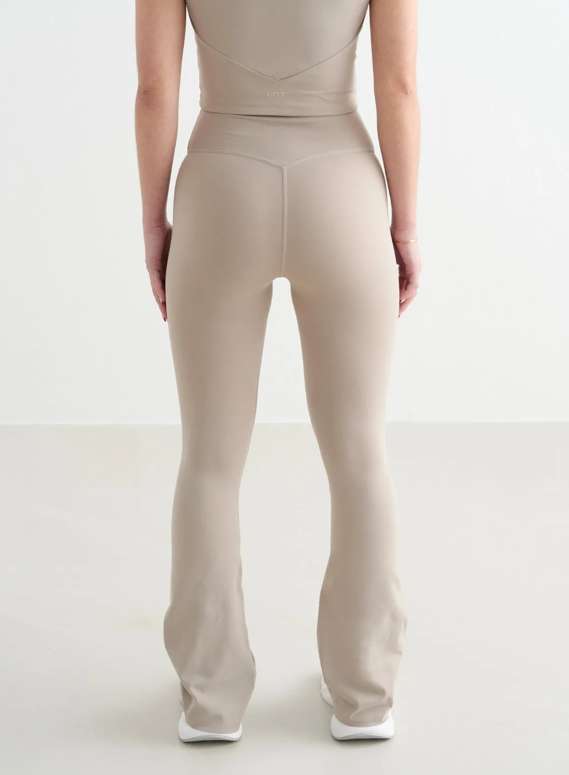 Camping Gear For Men Thermal Insulation Dark Clay Sense Flare Petite Tights