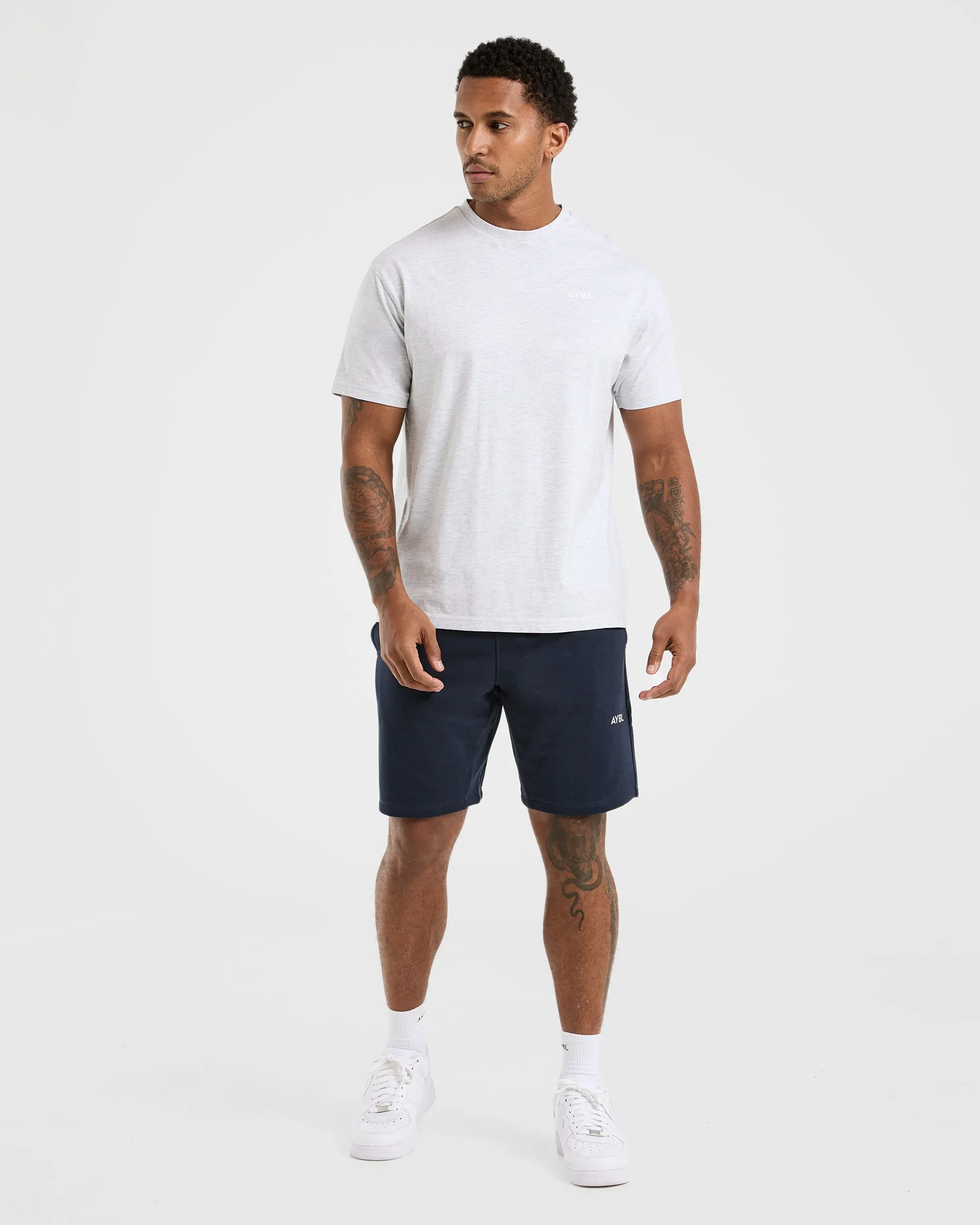 Essential Lightweight 7" Shorts - Navy Pilates wear