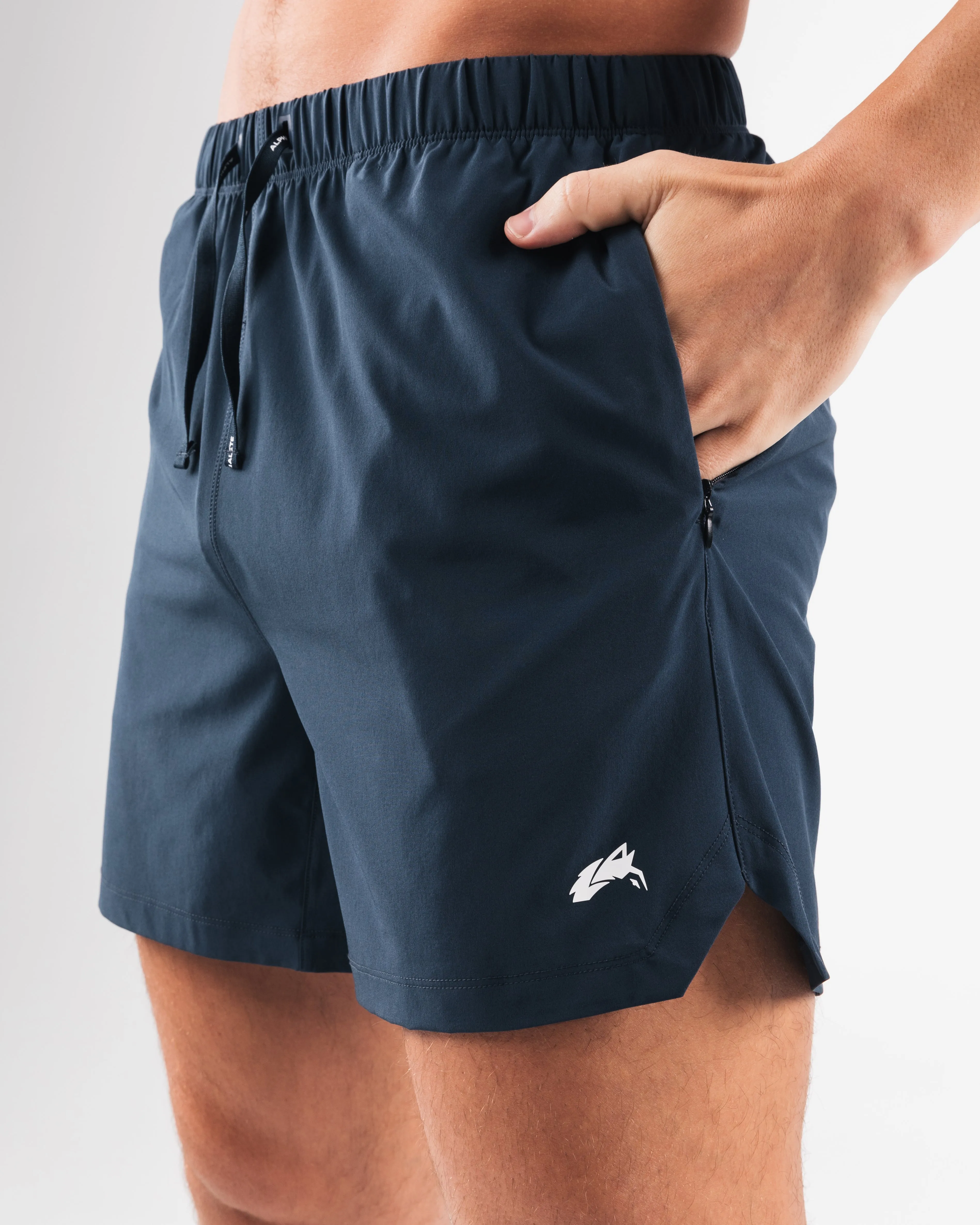 Swift Short 5" - Deep Navy No Slip Gripper