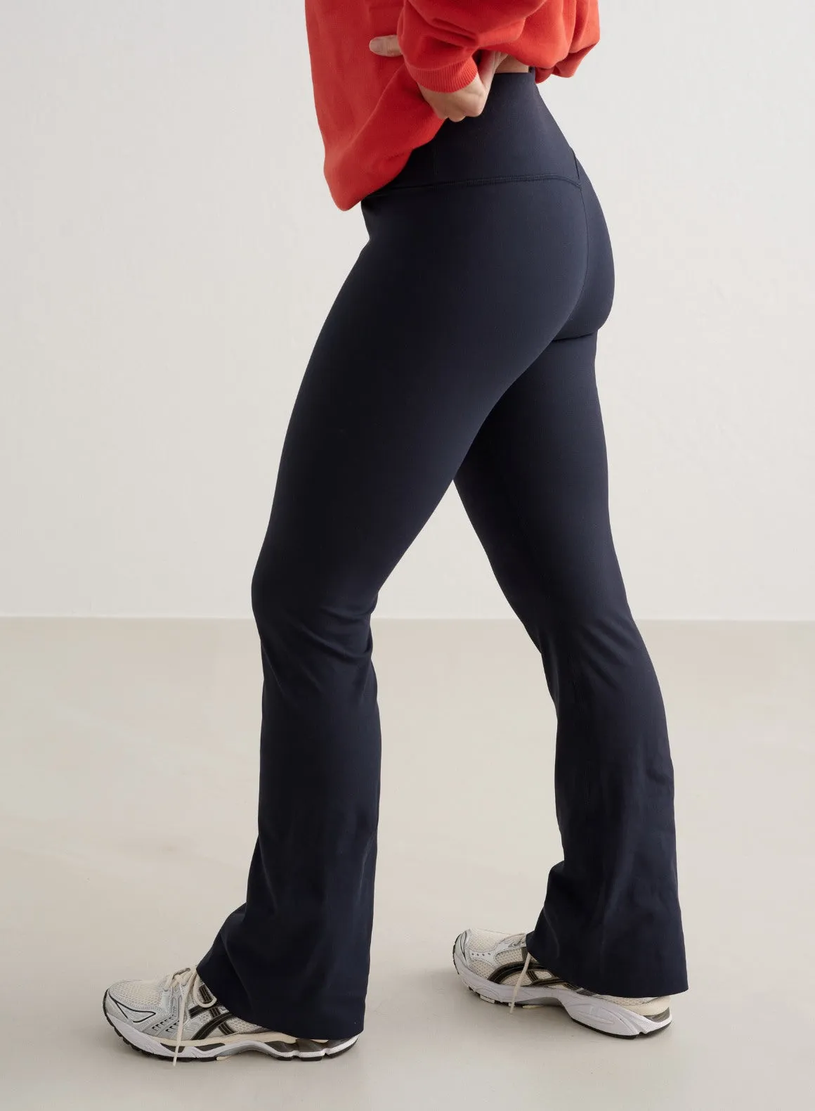Park Run For Kids Navy Sense Flare Petite Tights