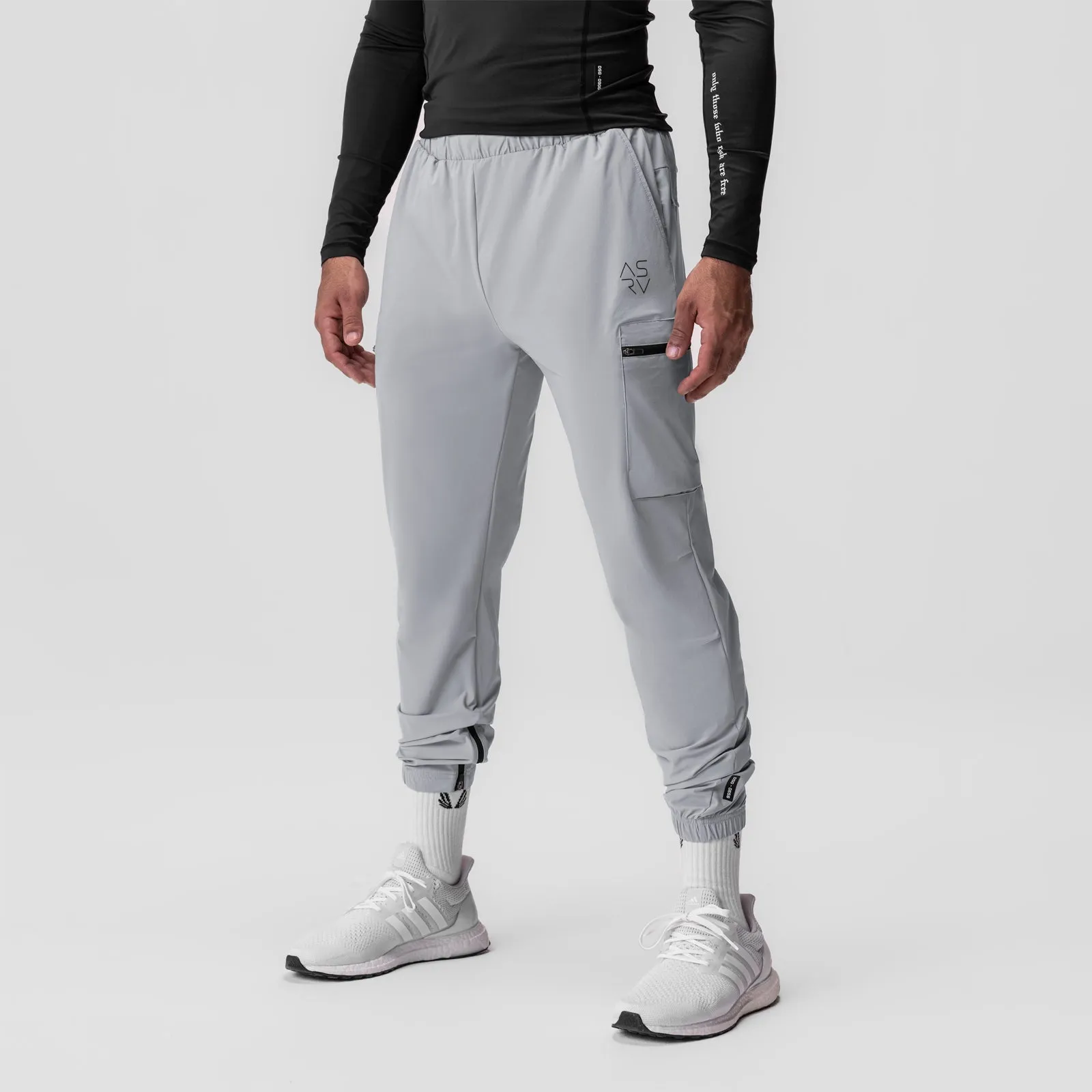 0656. Tetra-Lite? Standard Zip Jogger - Slate Grey "Cyber" Quick Cool
