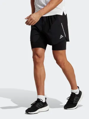 Relaxed Cut Multi Directional Flex Zones Designed for Running 2-in-1 Shorts