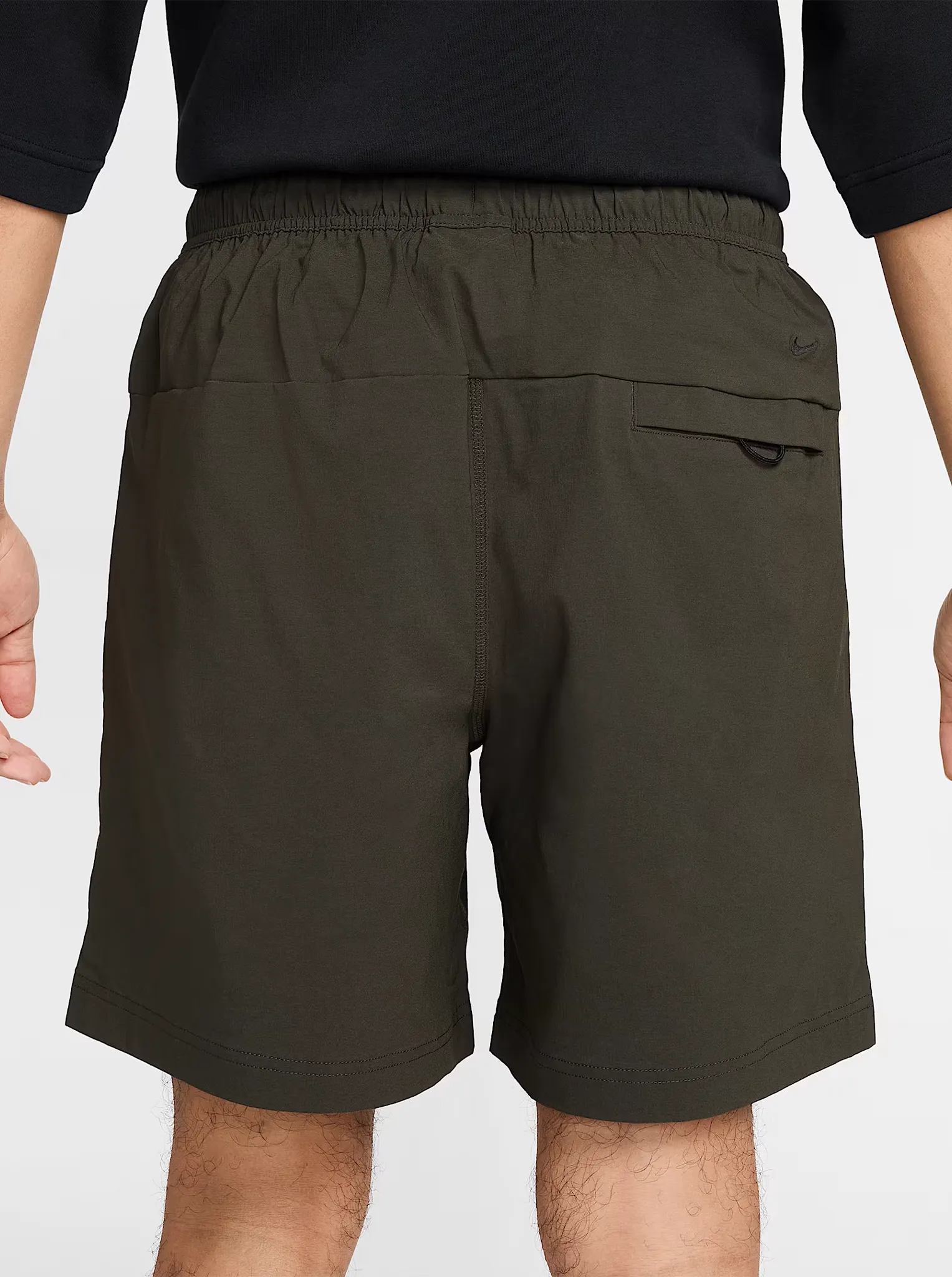 checkered pattern Tech Woven Shorts