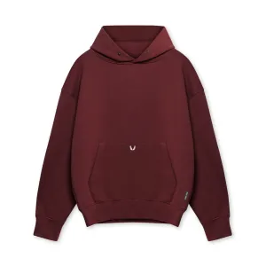 Street Comfort Functional Design 0648. Tech-Terry? Hoodie - Crimson