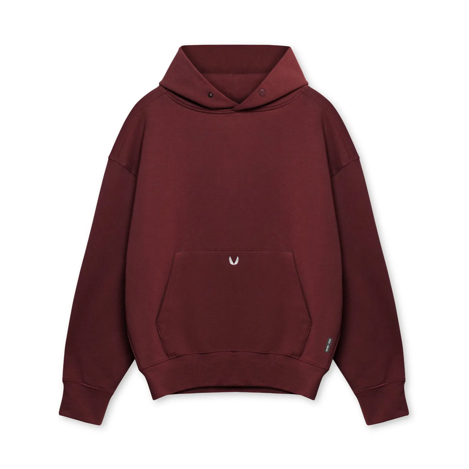 Street Comfort Functional Design 0648. Tech-Terry? Hoodie - Crimson