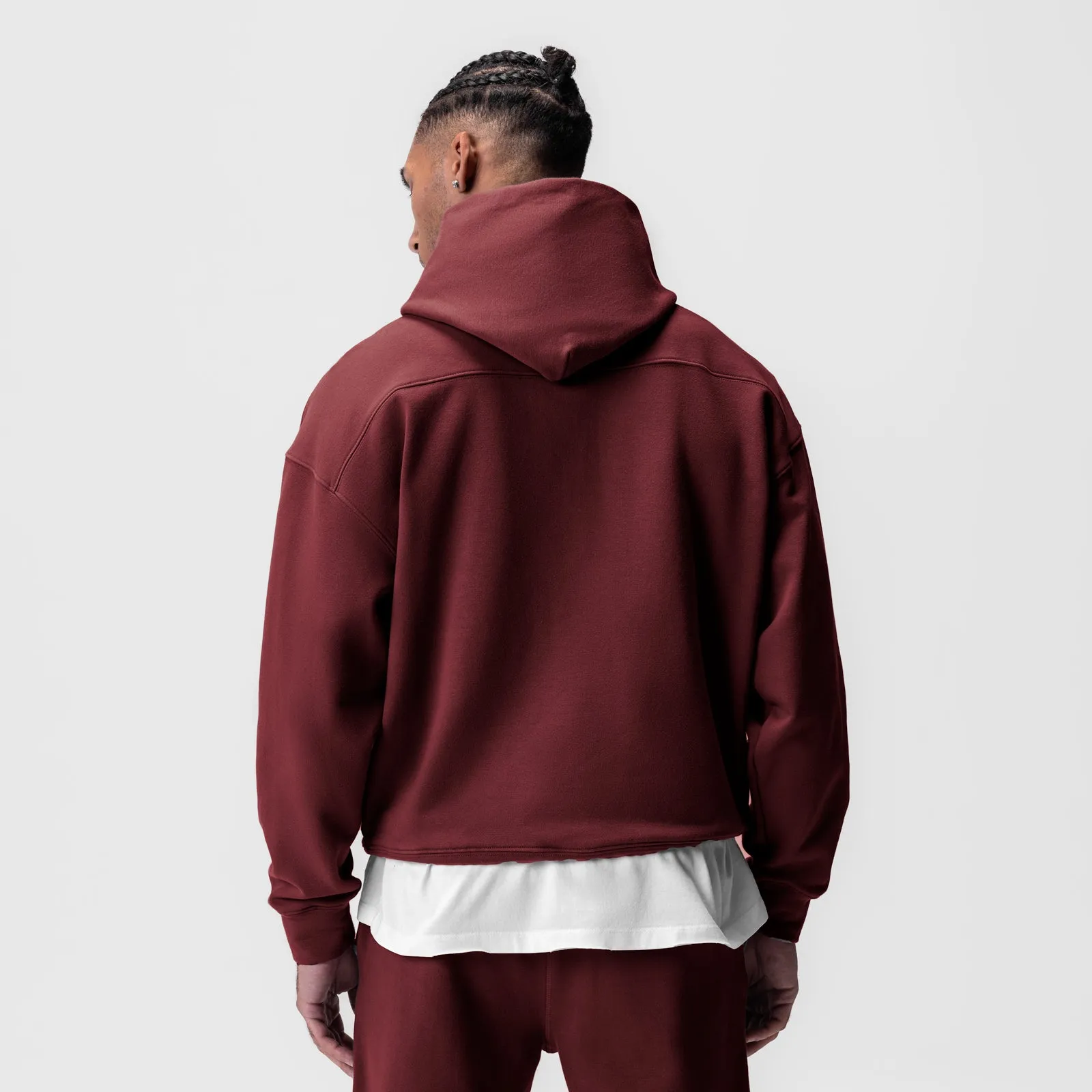 Unisex Thermal Insulation 0648. Tech-Terry? Hoodie - Crimson