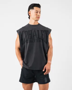 Vintage Muscle Tank - Black suitable for professionals