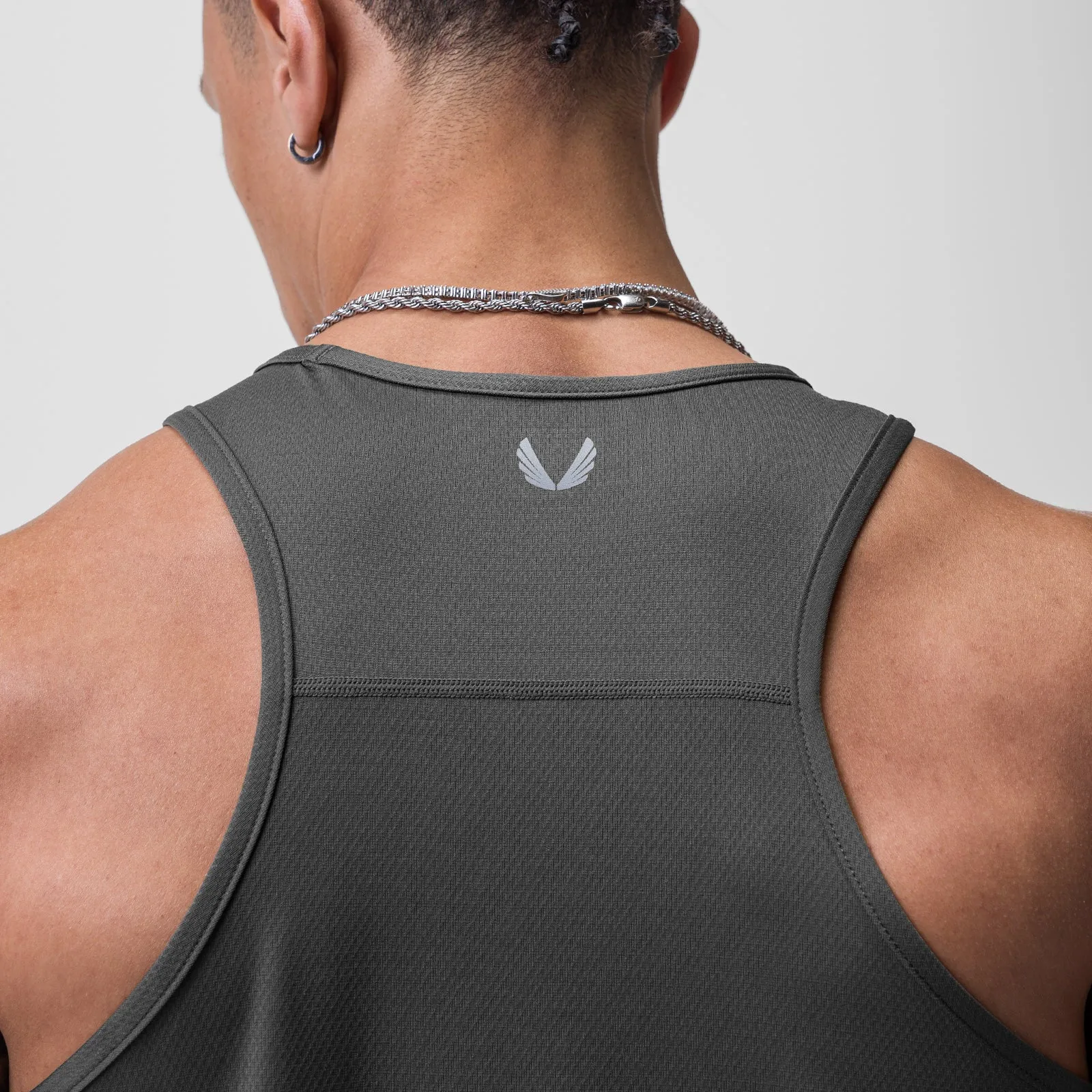 0754. AeroSilver? Training Singlet - Space Grey Flexible frame