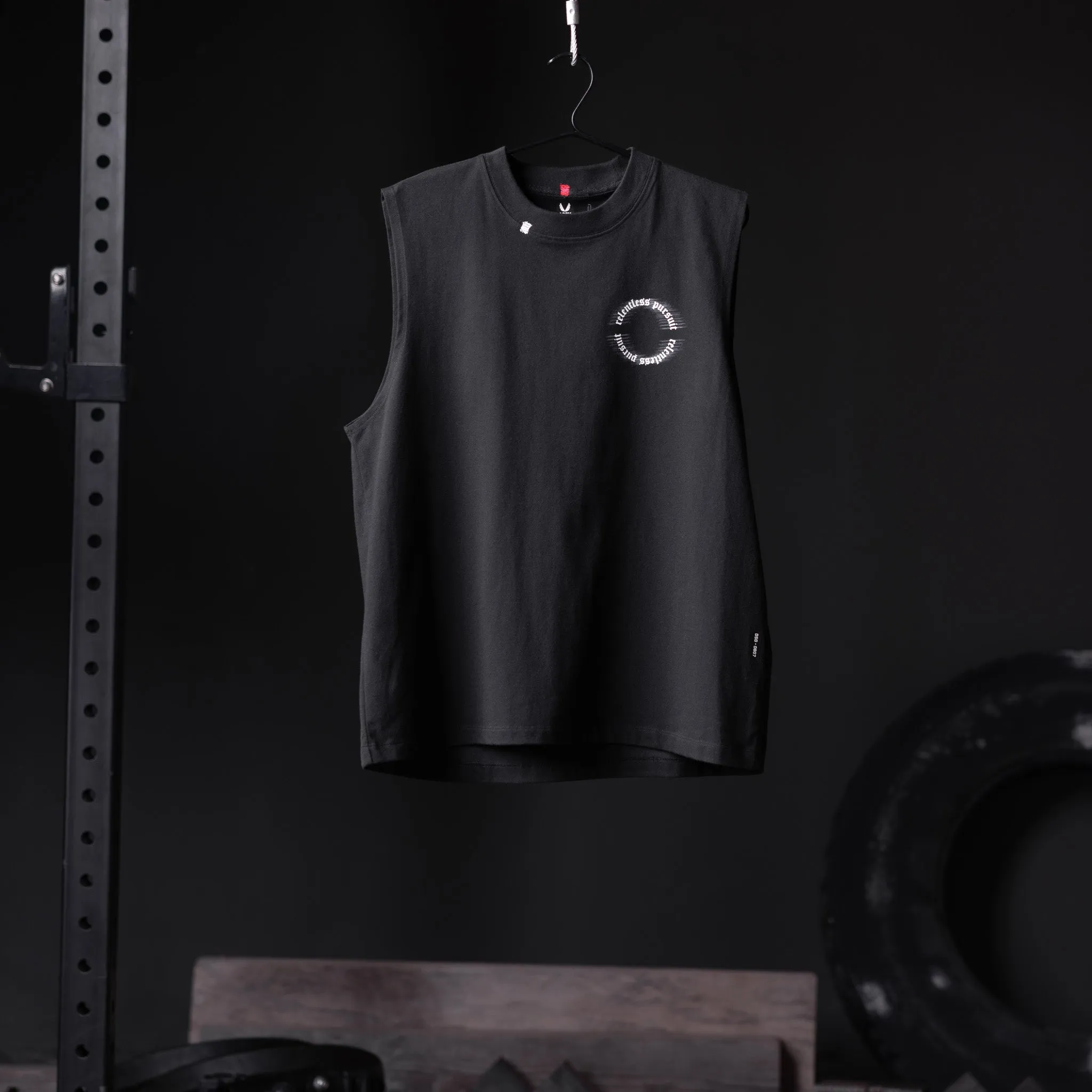 Breathable Mesh Panels Stay Flexible Fit 0807. Tech Essential? Relaxed Cutoff - Black "RP Blur"