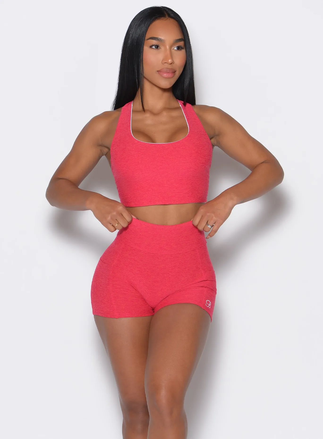 Reinforced Stitching Reversible Tank Bra