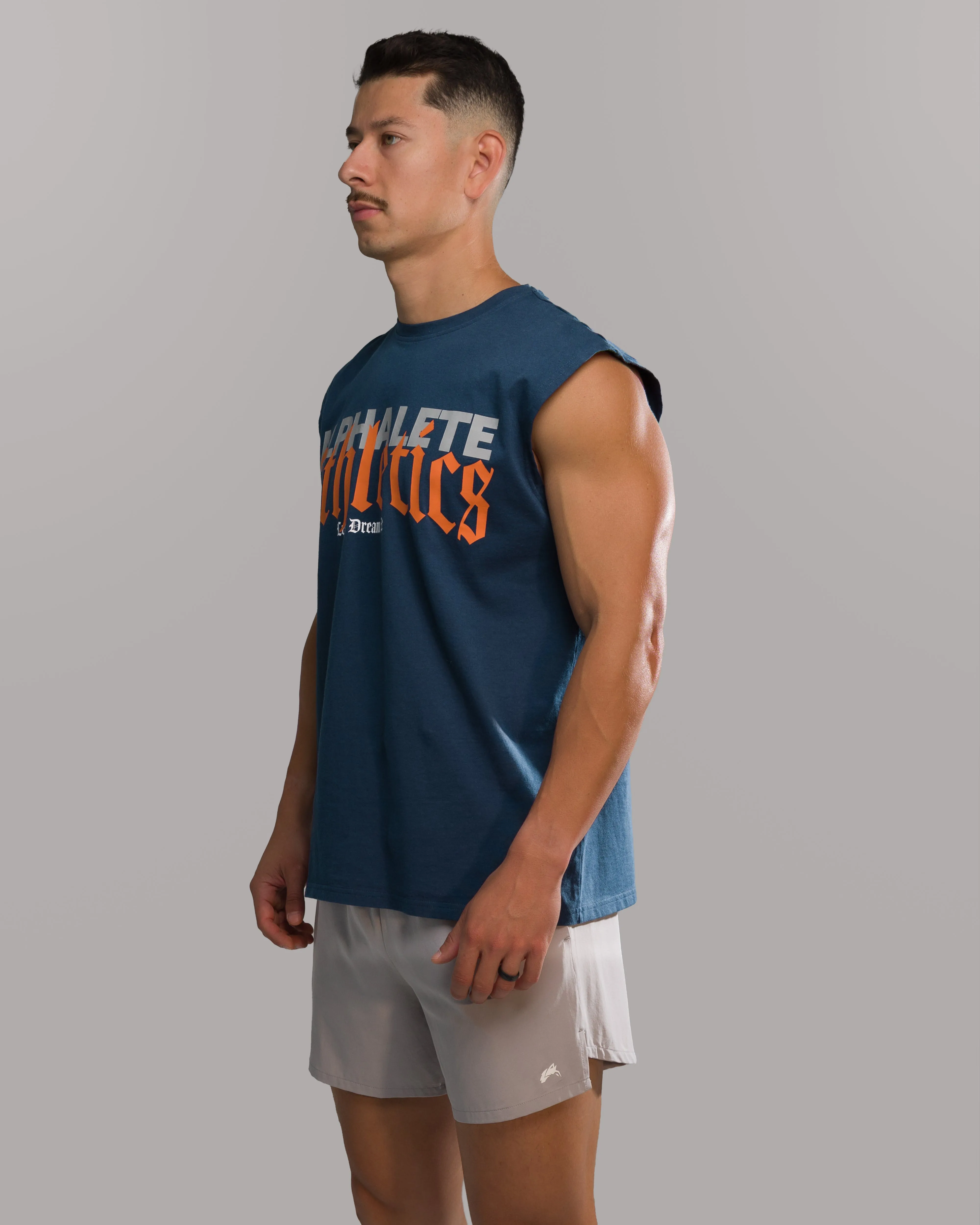 Dark Haven Cut Off - Varsity Blue single - layer storage Emergency - response - suitable