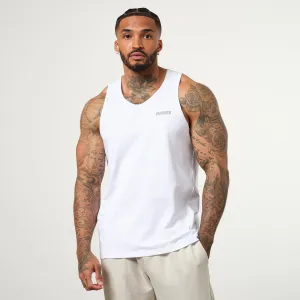 Next - generation Vanquish Essential White Regular Fit Tank Top