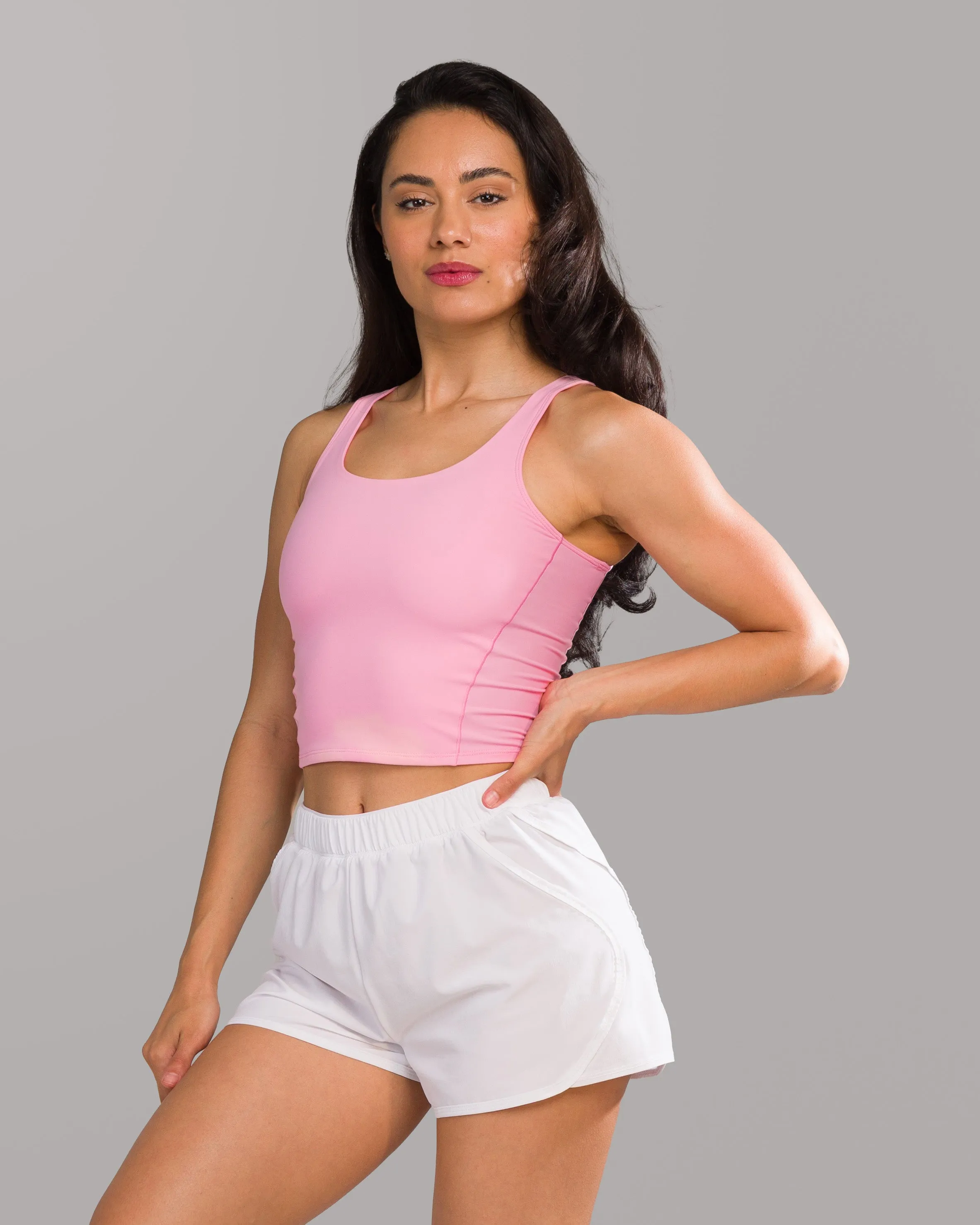 Seam Free Technology light feel Flex Tank - Rose