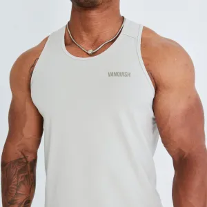 Vanquish Essential Stone Regular Fit Tank Top maintenance free
