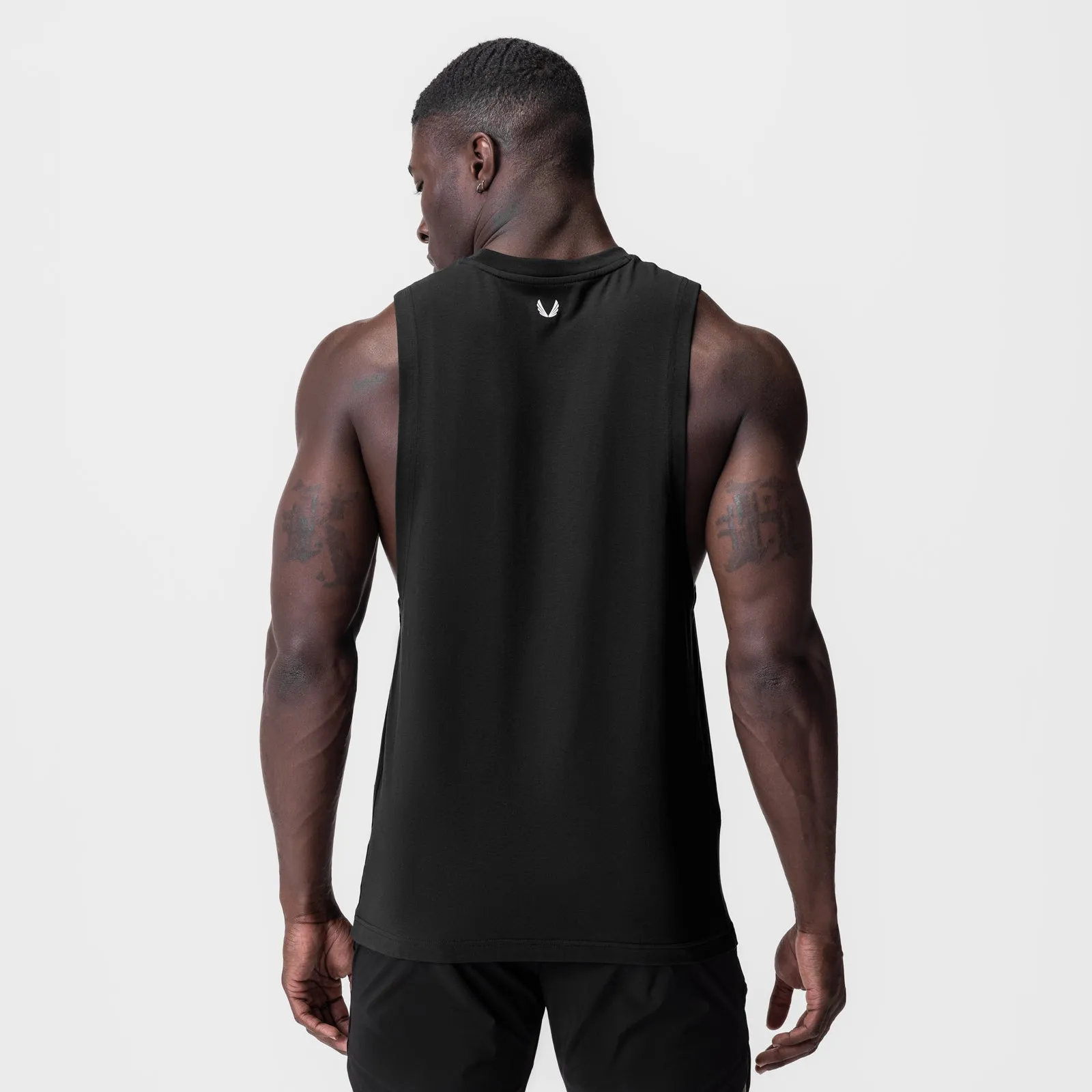 Anti Odor Material 0926. Supima? Muscle Tank - Black
