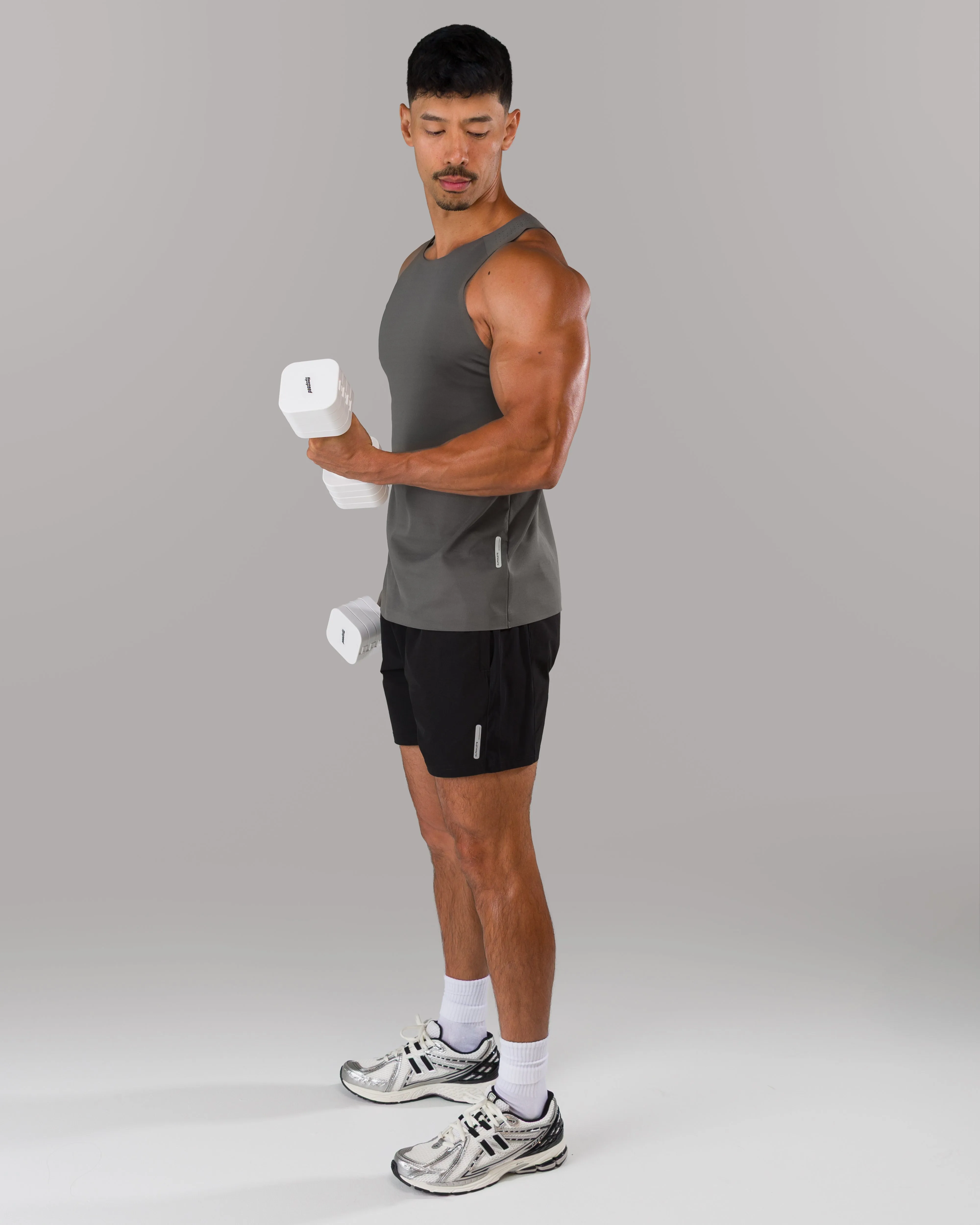 AeroFlex Vault Tank - Iron Charcoal Reinforced Seams HighDensity Padding