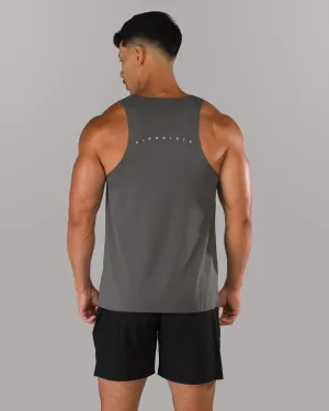 Stretchable Material arctic scene AeroFlex Vault Tank - Iron Charcoal