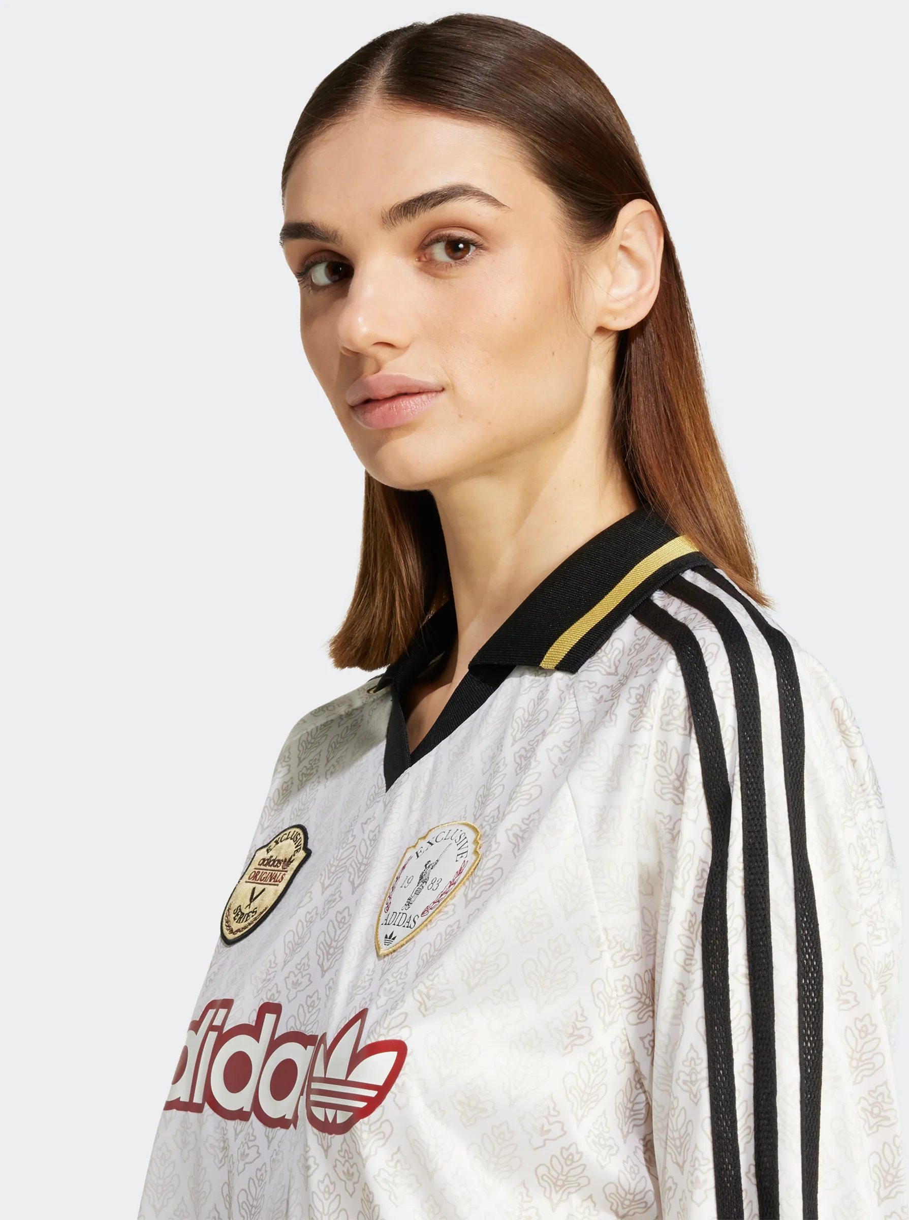 Graphic Ready Fabric Activewear Retro Sports Cricket Inspired Ling Sleeve Jersey