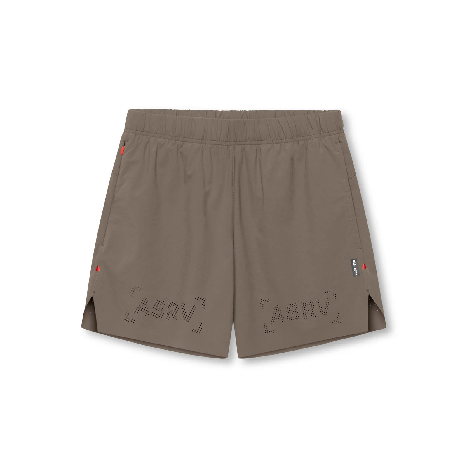 Easy Match 0737. Ripstop 6" Perforated Short - Deep Taupe