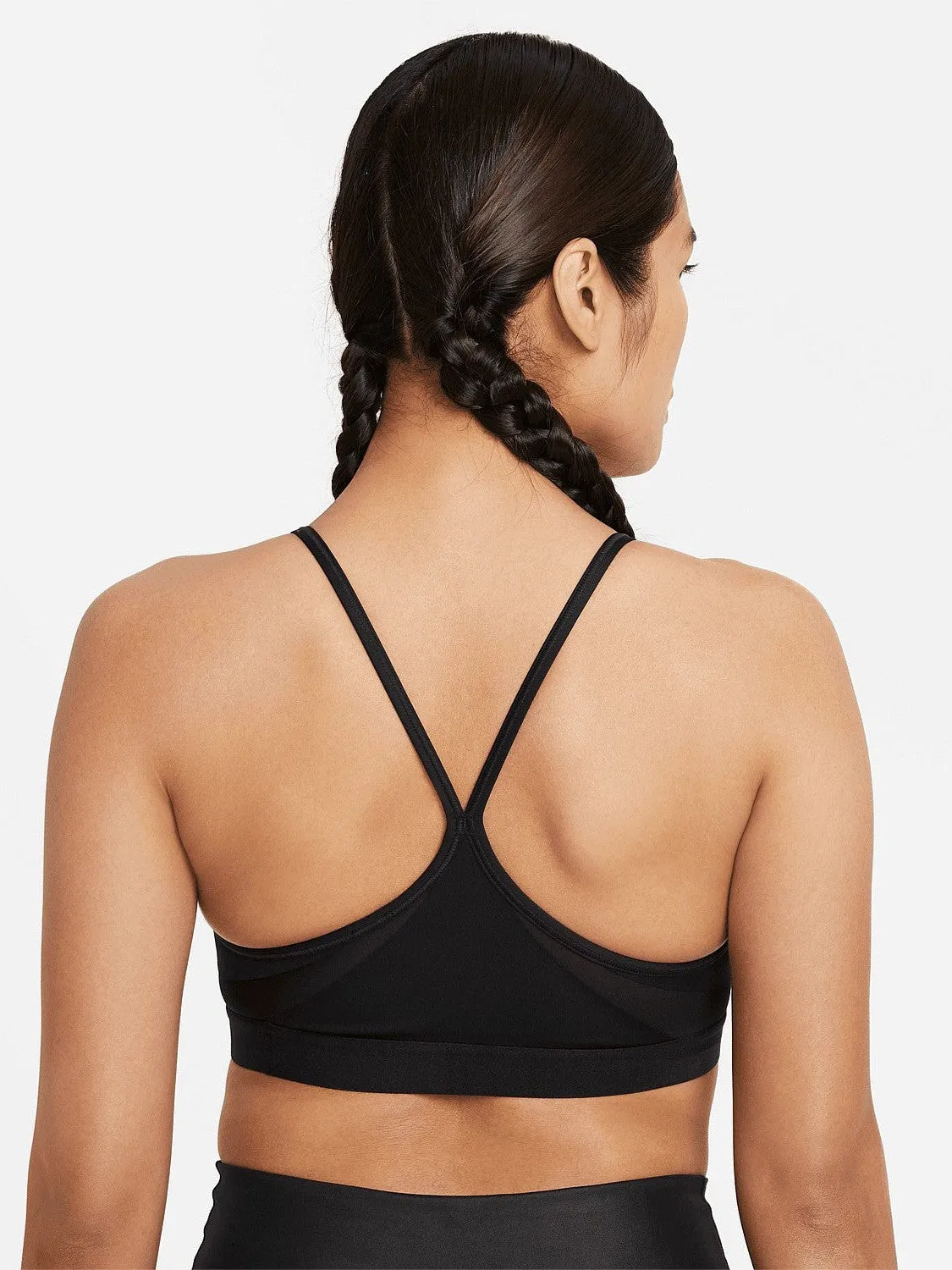Seamless Waistband Dri-FIT Indy V-Neck Light-Support Sports Bra