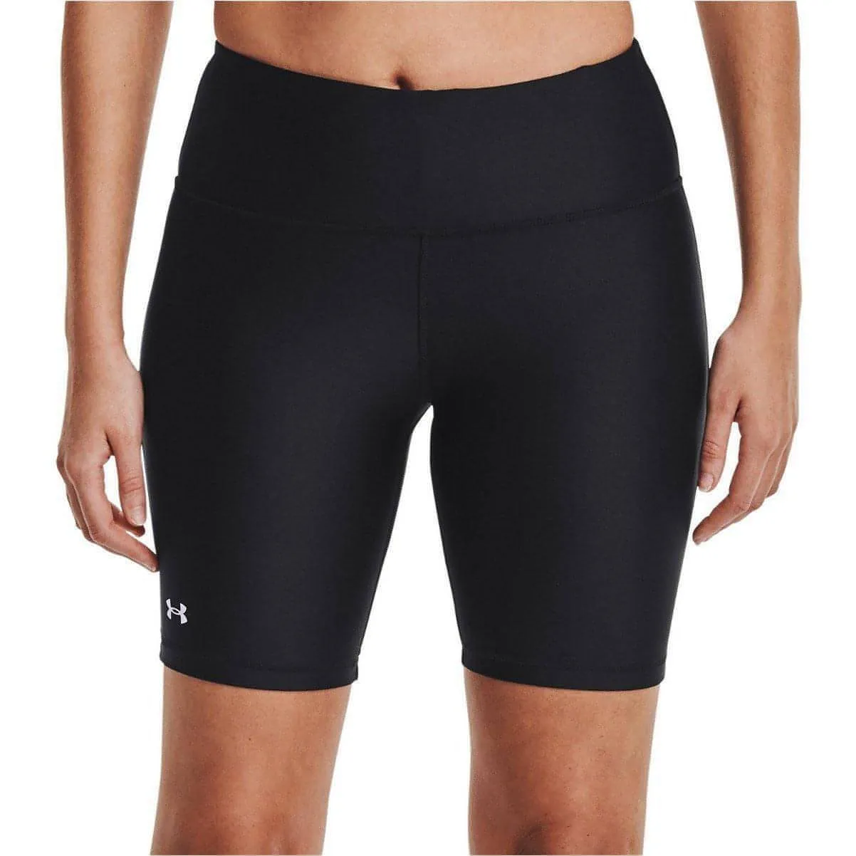 Summer Wear Durable Waistband Under Armour HeatGear Armour Womens Short Running Tights - Black