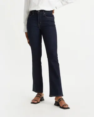 Levi's? Womens 725 High Rise Bootcut Jeans - Blue Wave Rinse Mid Rise Fit Outerwear Friendly