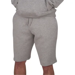 More Mile Vibe Fleece Mens Sweat Shorts - Grey Chic Comfort
