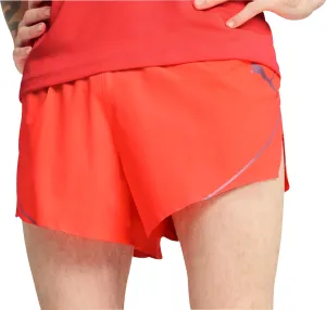 Puma Raceday Ultraweave 3 Inch Split Mens Running Shorts - Red winter shorts