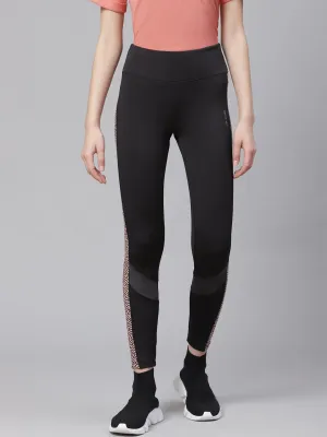 Daily Routine Luxury Choice Alcis Women Black Anti-Viral Training Cropped Tights