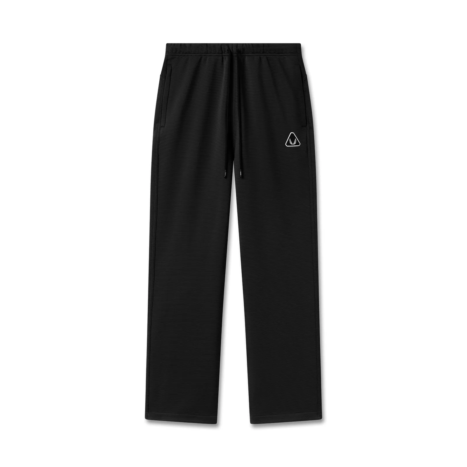 BreathableMeshLining 1034. Deltapeak? Straight Leg Sweats - Black