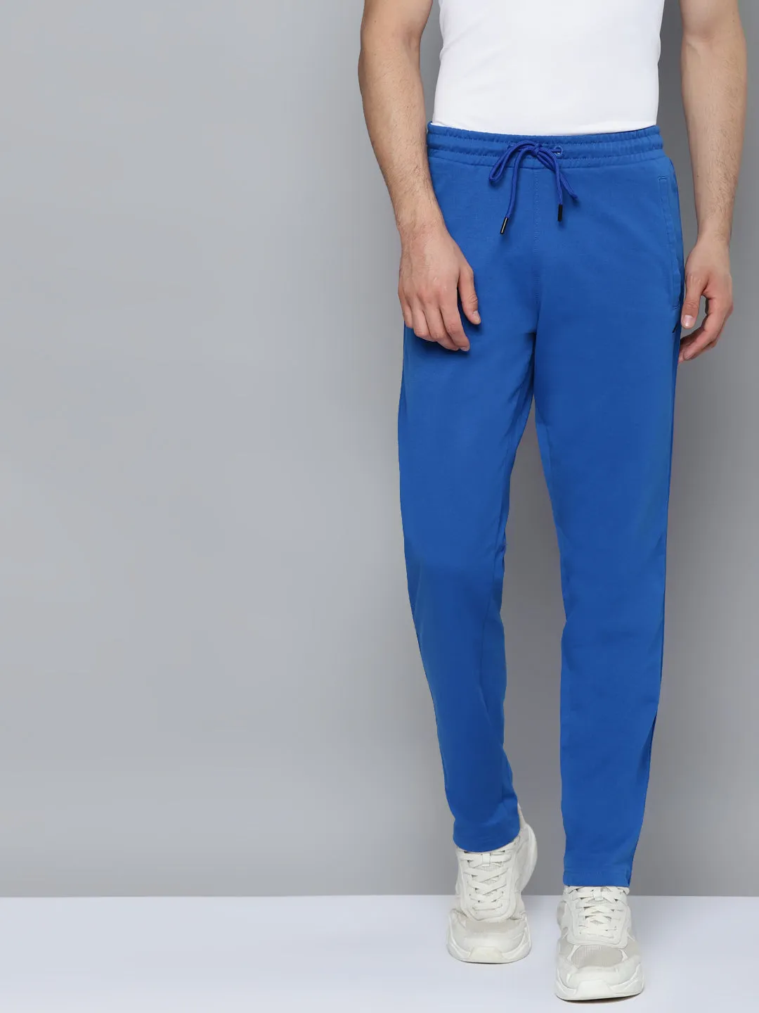 Refined fit Alcis Men Blue Solid Running Joggers