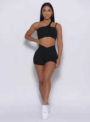 Jogging Ready light texture Contour Toggle Shorts