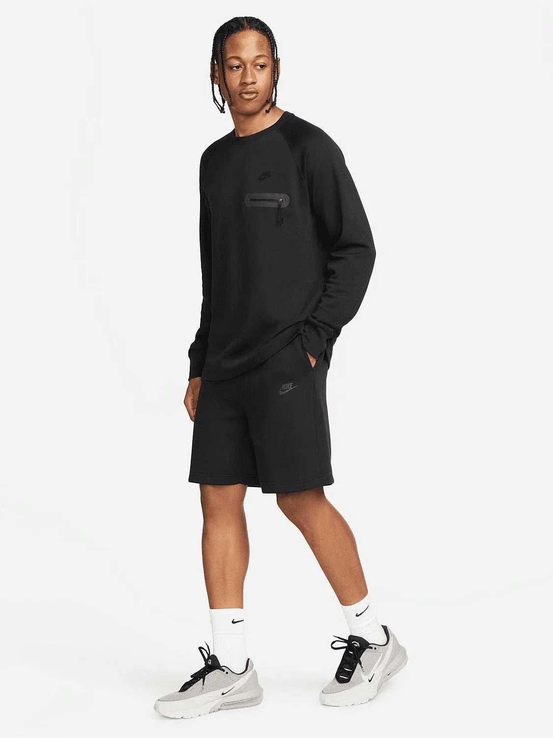 Tech Fleece Shorts Double Layered Reinforcement Soft Stretch